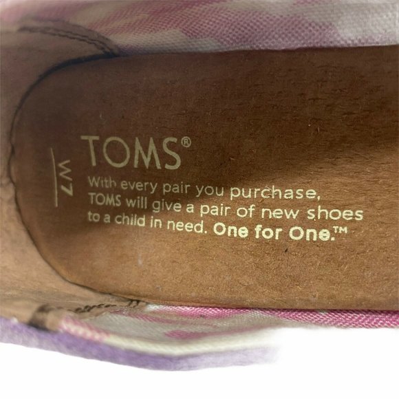 Toms Women's Calypso Peep Toe Cork Wedge Purple - Picture 7 of 8